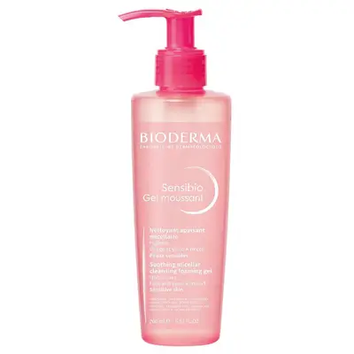 Bioderma Sensibio Cleansing Foaming Gel -200ml | بيوديرما جل رغوي منظف للبشرة الحساسة - 200 مل